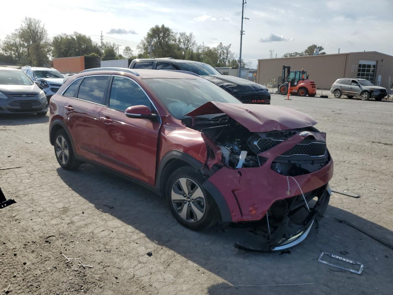 2018 Kia Niro Ex VIN: KNDCC3LCXJ5122123 Lot: 75771164