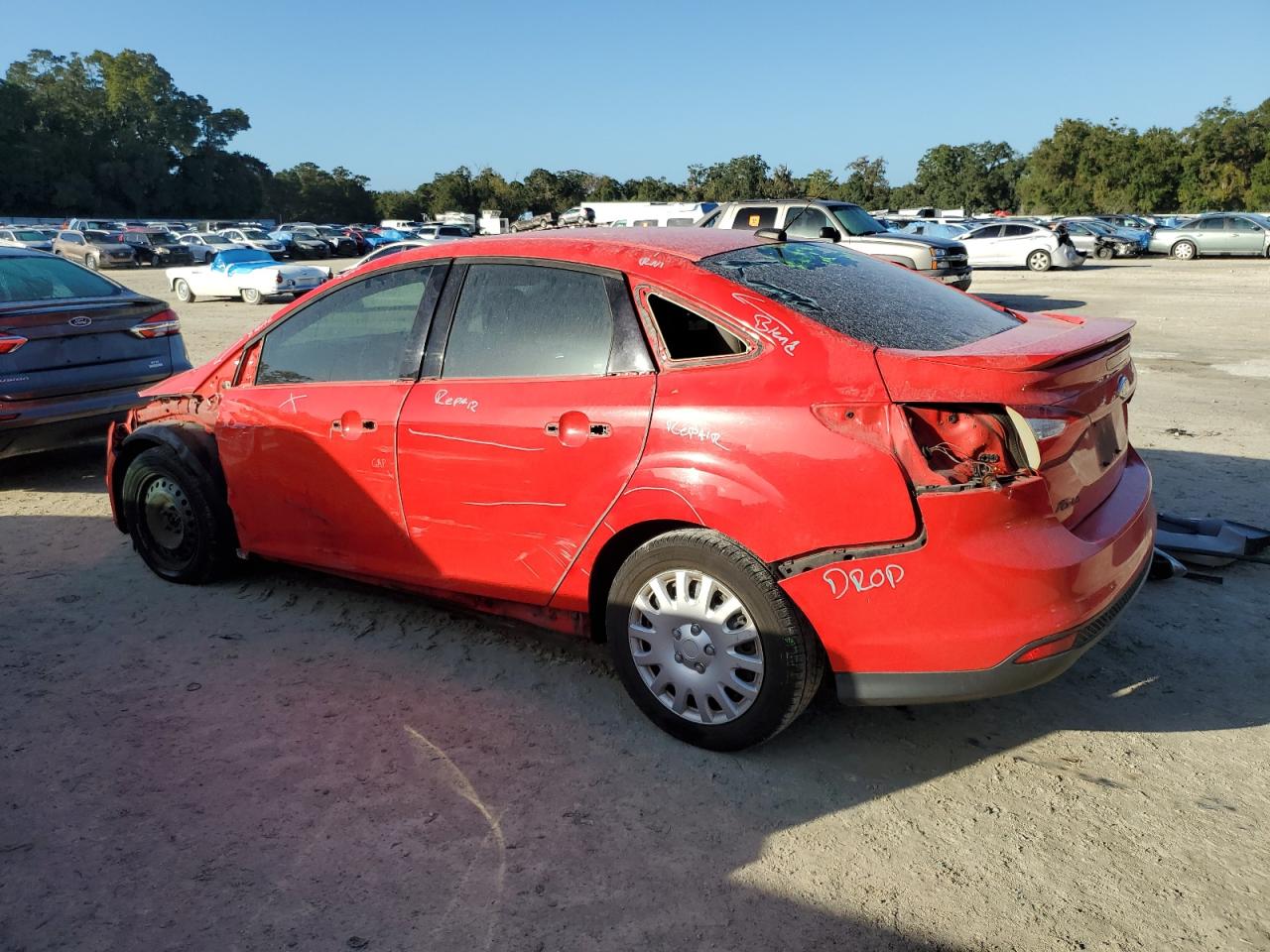 2012 Ford Focus Se VIN: 1FAHP3F23CL314212 Lot: 78238464