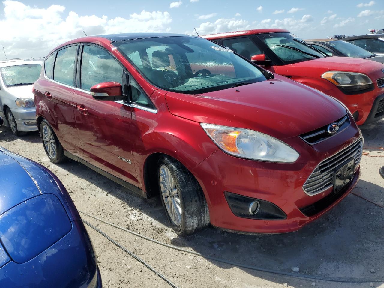 2013 Ford C-Max Sel VIN: 1FADP5BU1DL555673 Lot: 74922024