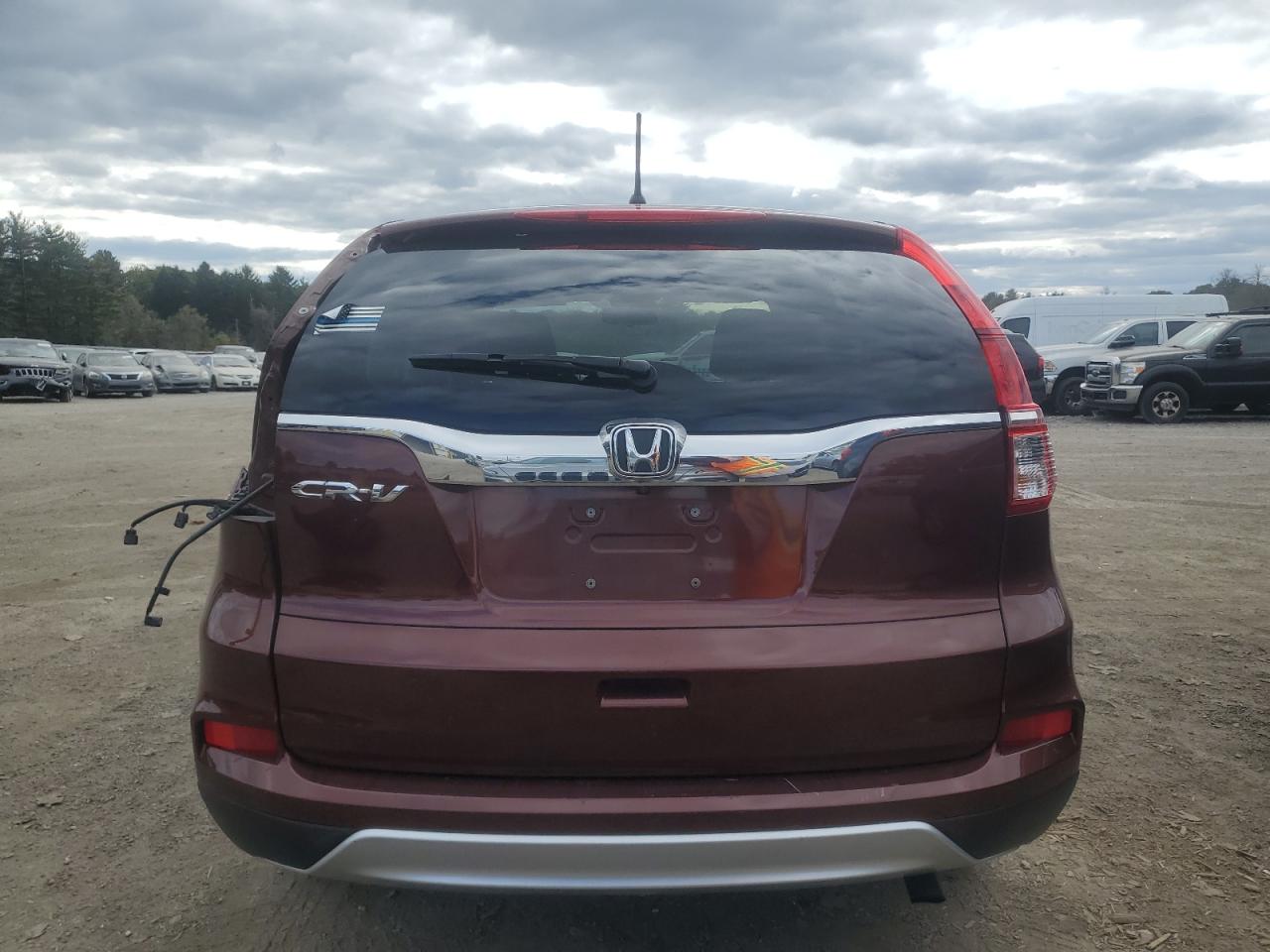 2015 Honda Cr-V Ex VIN: 2HKRM3H59FH555277 Lot: 76002294