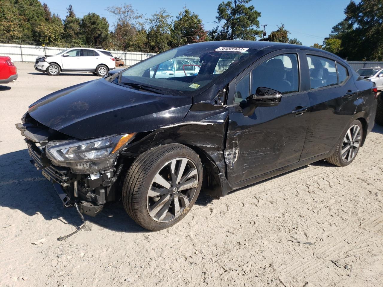 2022 Nissan Versa Sr VIN: 3N1CN8FVXNL844091 Lot: 76488944