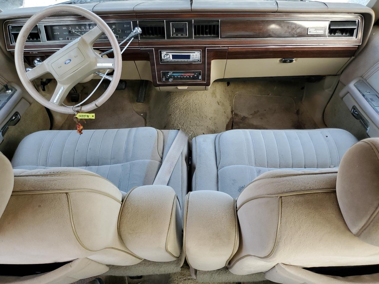 1986 Ford Ltd Crown Victoria VIN: 2FABP43F4GX118923 Lot: 76413794