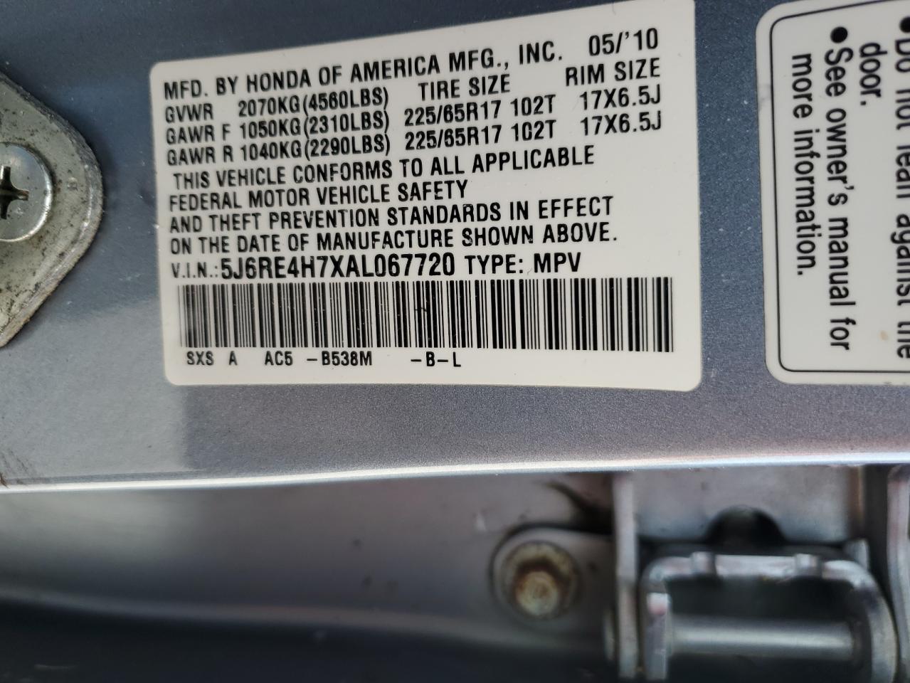 2010 Honda CR-V - Image 12