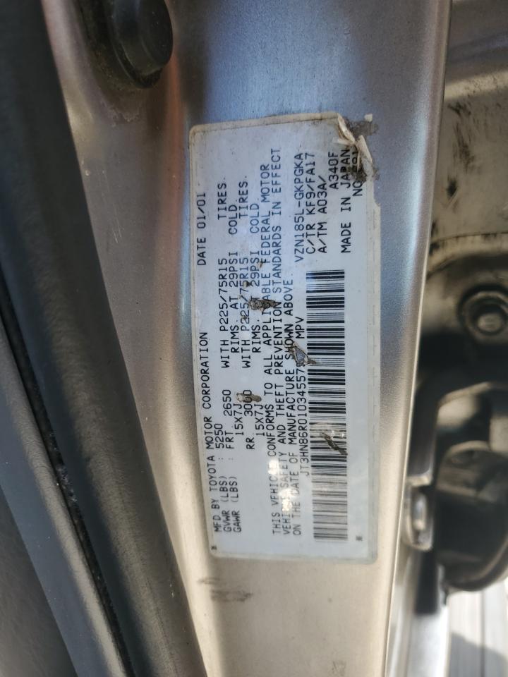 JT3HN86R010345575 2001 Toyota 4Runner Sr5