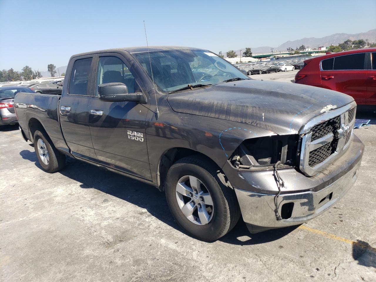 2018 Ram 1500 Slt VIN: 1C6RR6GG4JS317604 Lot: 75270314