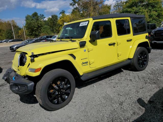  JEEP WRANGLER 2022 Желтый