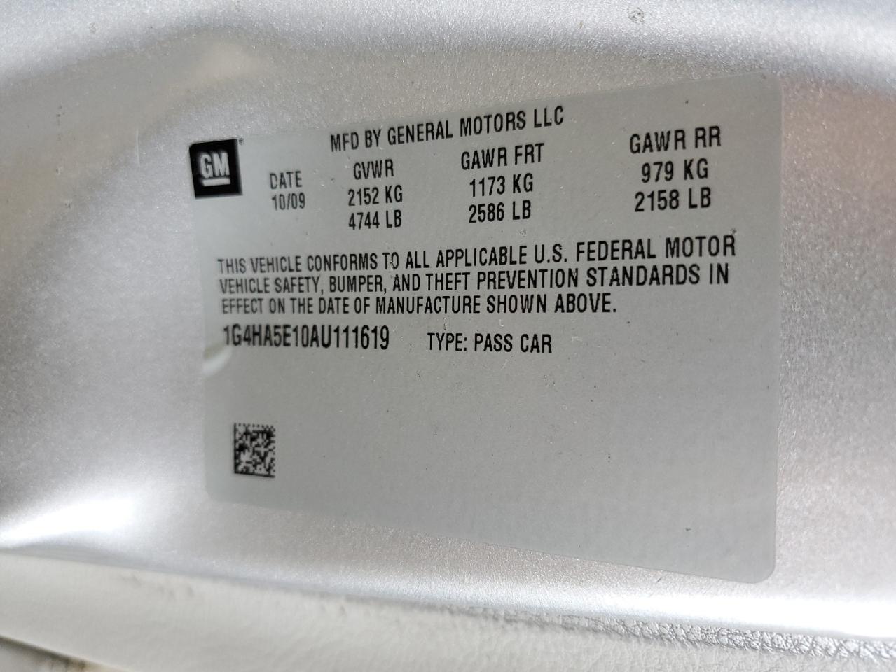 2010 Buick Lucerne - Image 12