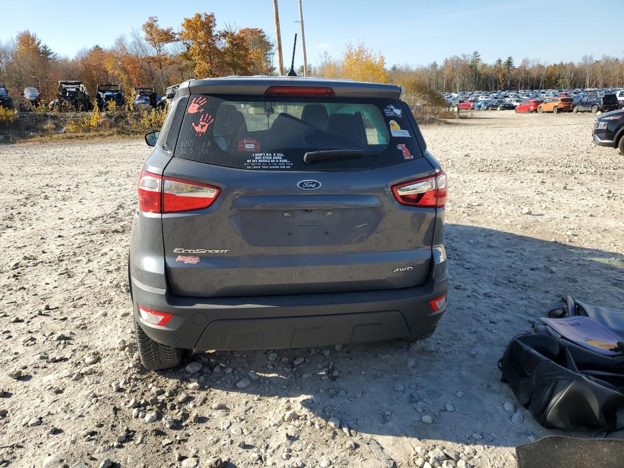 2019 Ford Ecosport S VIN: MAJ6S3FL8KC265988 Lot: 76986614