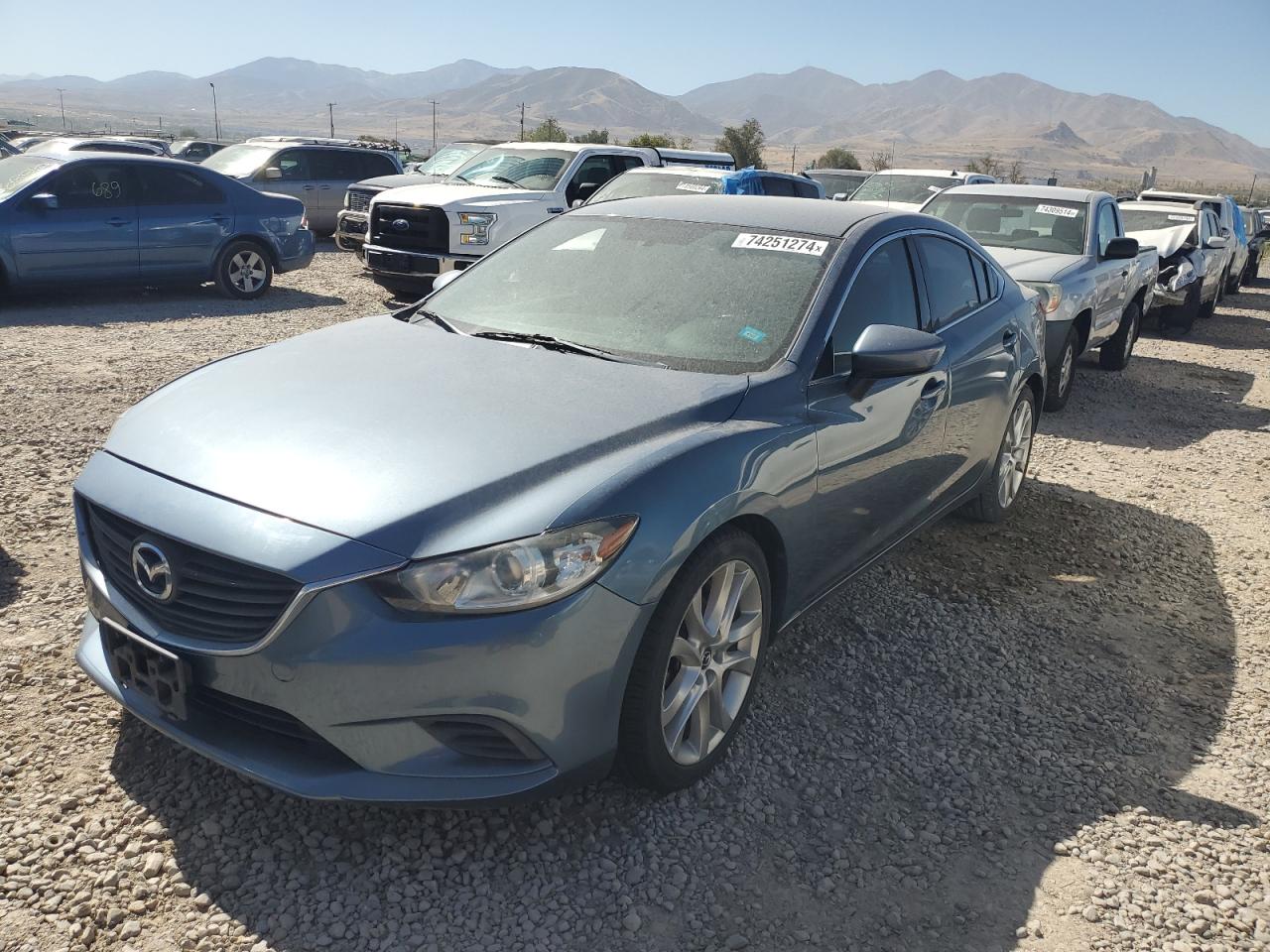 2014 Mazda 6 Touring VIN: JM1GJ1V6XE1128777 Lot: 74251274