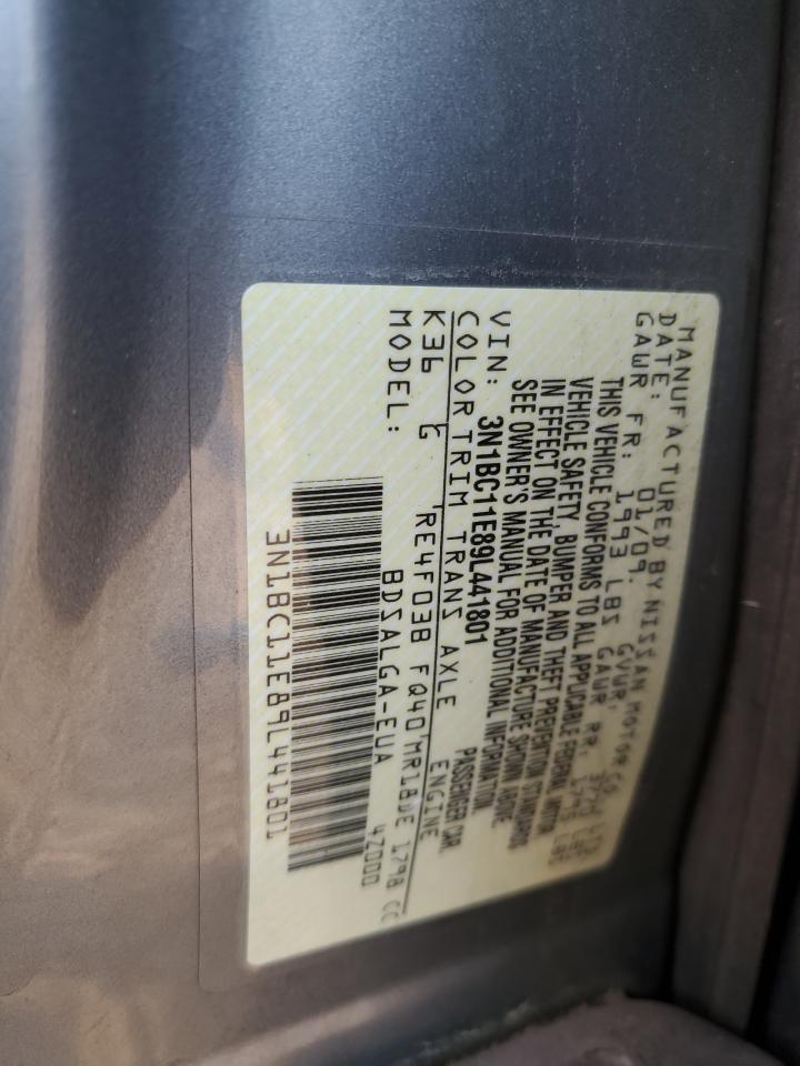 3N1BC11E89L441801 2009 Nissan Versa S