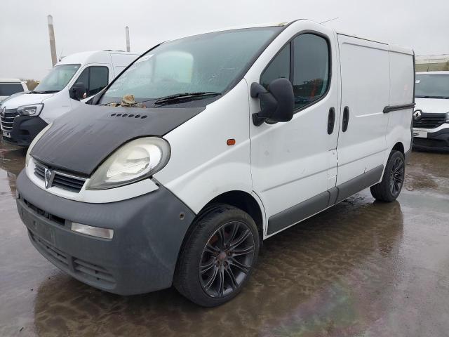 2005 VAUXHALL VIVARO 270 for sale at Copart ST HELENS