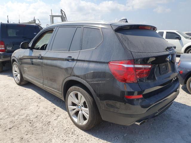  BMW X3 2016 Чорний