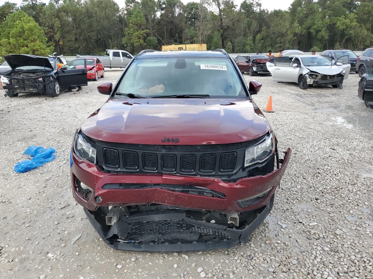 VIN 3C4NJCBB8MT571277 2021 JEEP COMPASS no.5