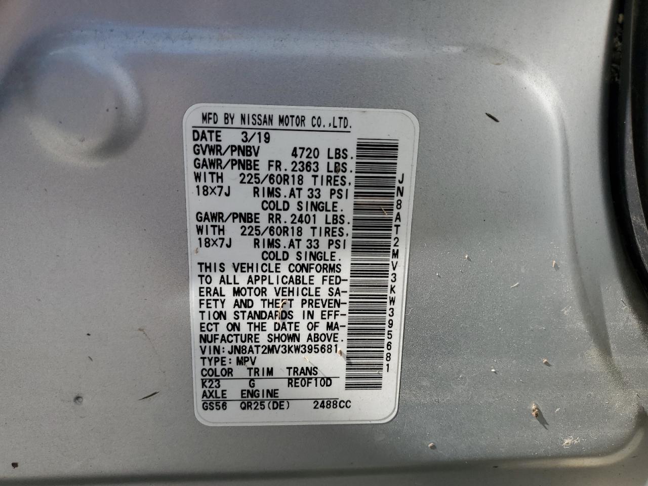 2019 Nissan Rogue - Image 14