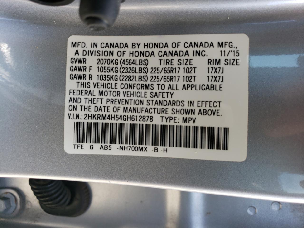 2016 Honda CR-V - Image 13