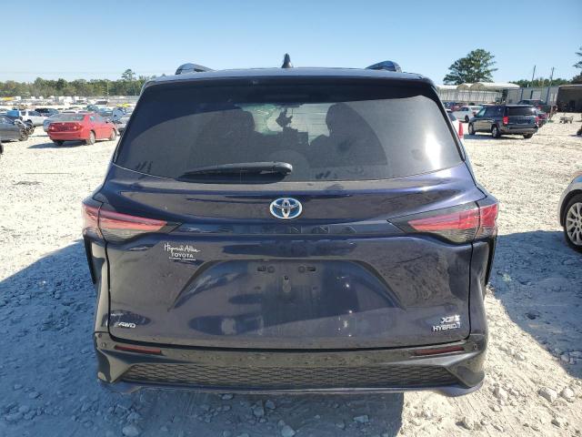  TOYOTA SIENNA 2021 Синій