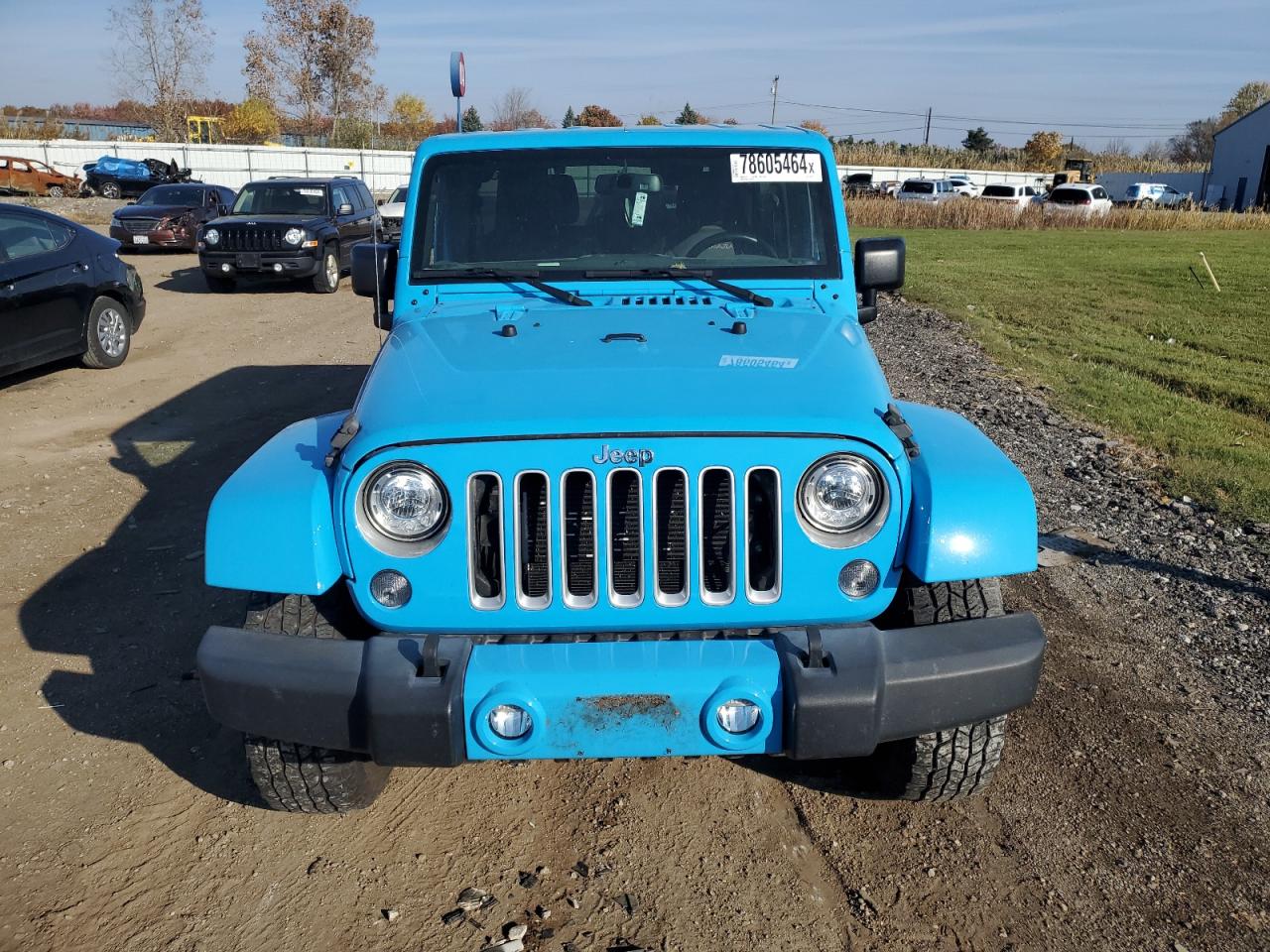 2018 Jeep Wrangler Unlimited Sahara VIN: 1C4BJWEG6JL821389 Lot: 78605464