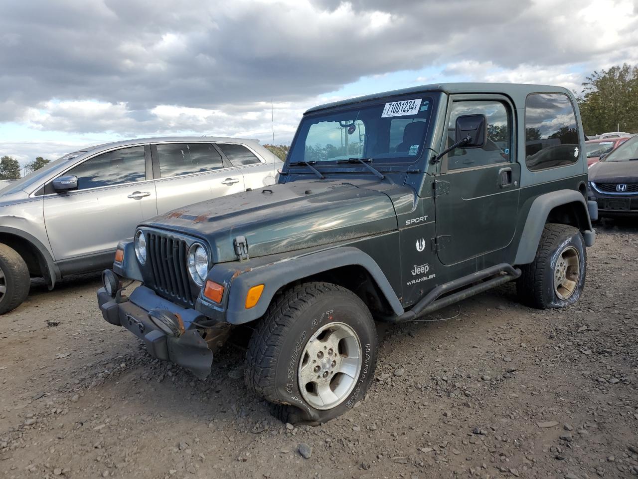 2003 Jeep Wrangler / Tj Sport VIN: 1J4FA49S33P366513 Lot: 71001234