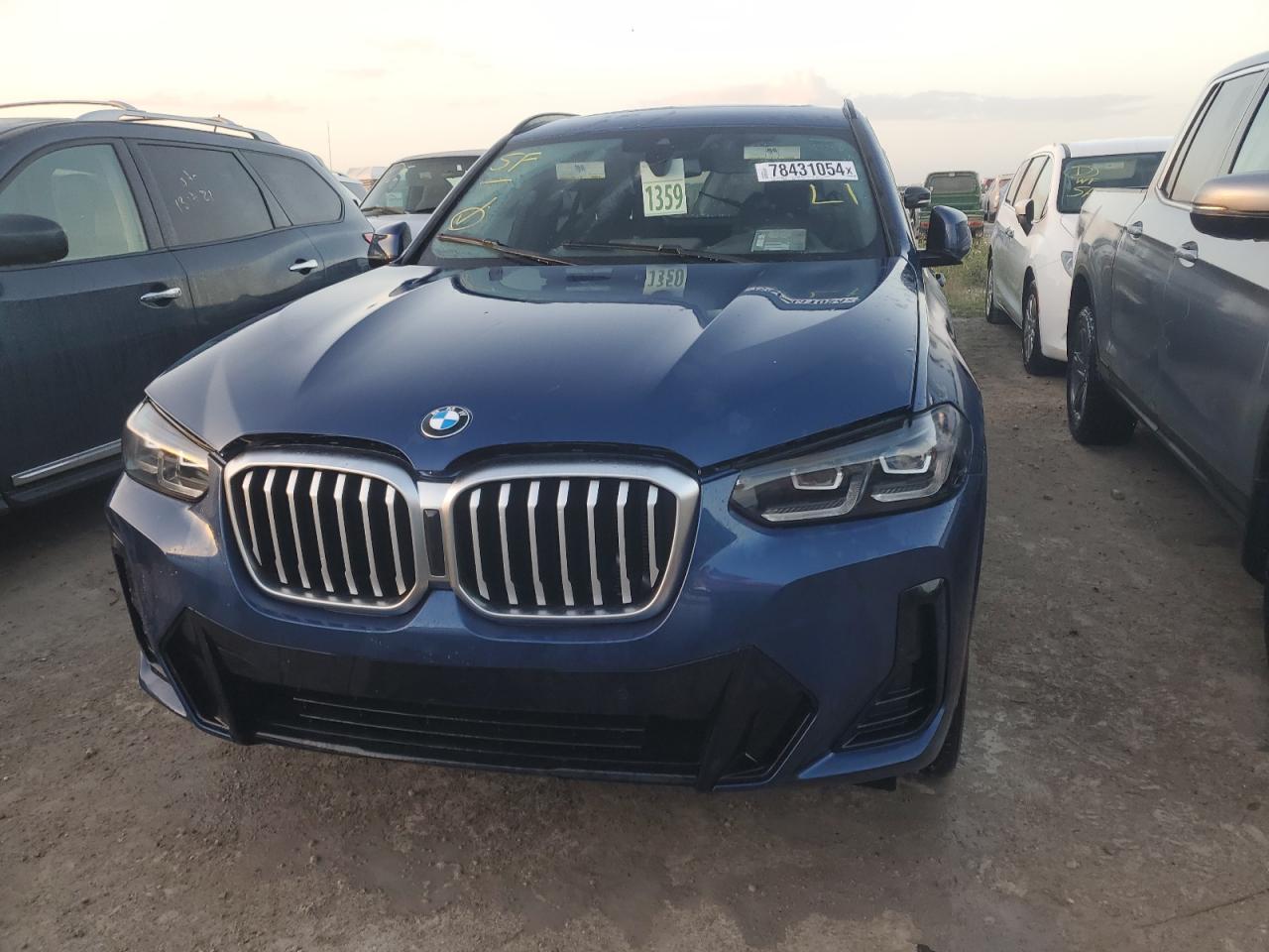 VIN 5UX53DP06N9M16663 2022 BMW X3 no.5