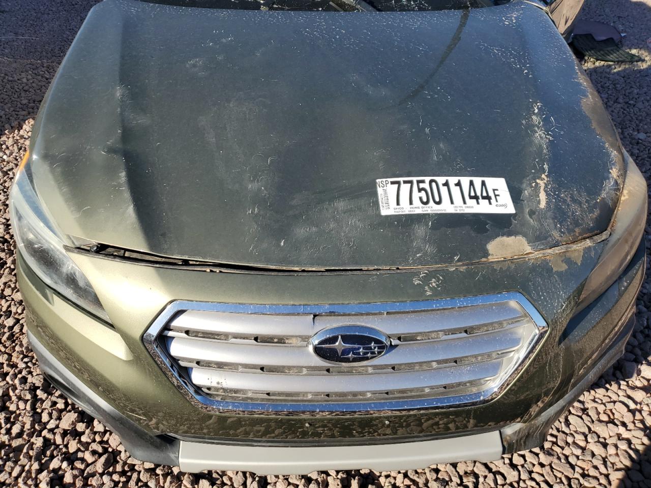 2016 Subaru Outback 2.5I Limited VIN: 4S4BSANC3G3337732 Lot: 77501144