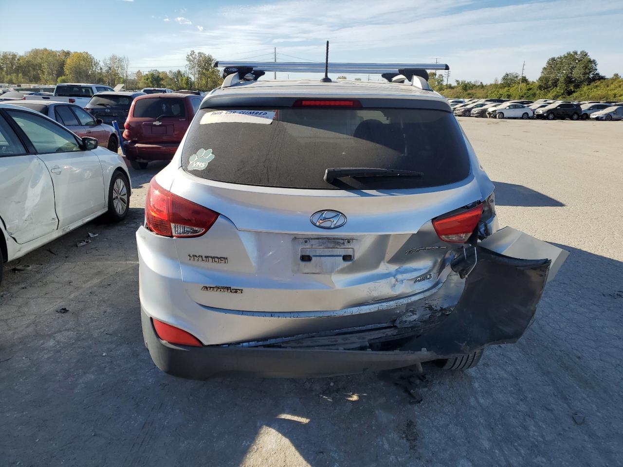 2011 Hyundai Tucson Gls VIN: KM8JUCAC8BU185649 Lot: 74626924