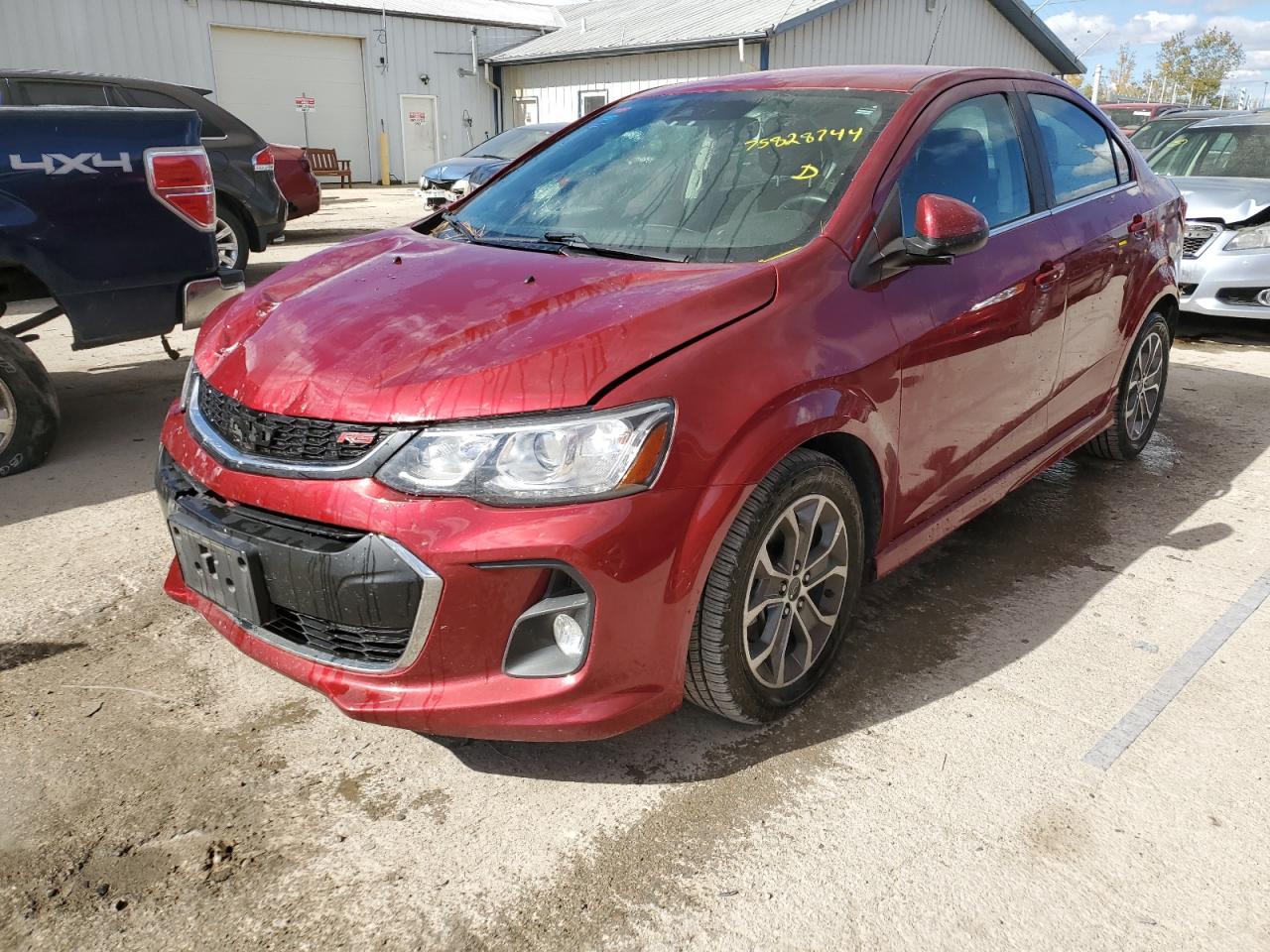 2020 Chevrolet Sonic Lt VIN: 1G1JD5SB1L4131819 Lot: 75828744