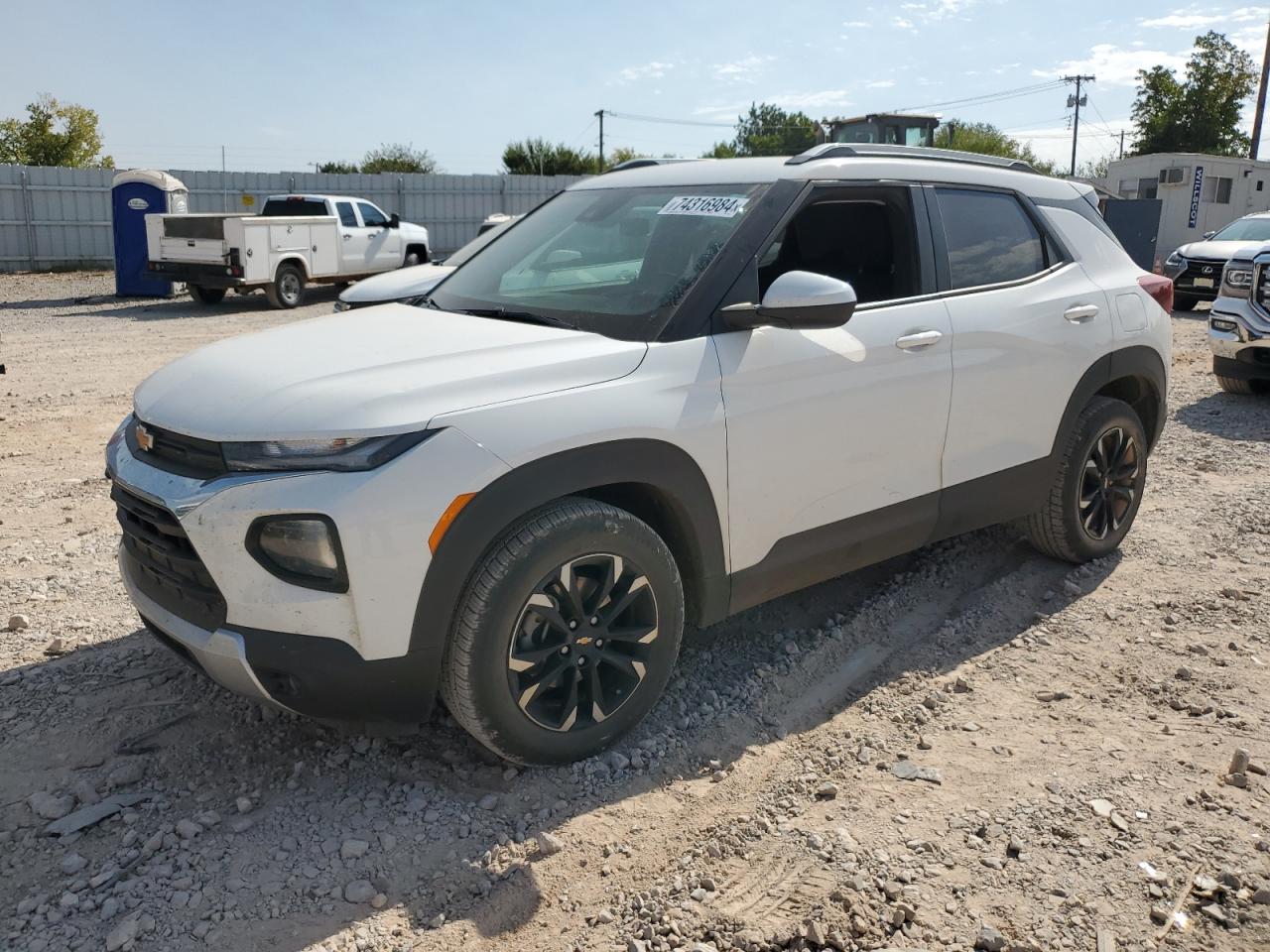 2022 Chevrolet Trailblazer Lt VIN: KL79MPS21NB122071 Lot: 74316984