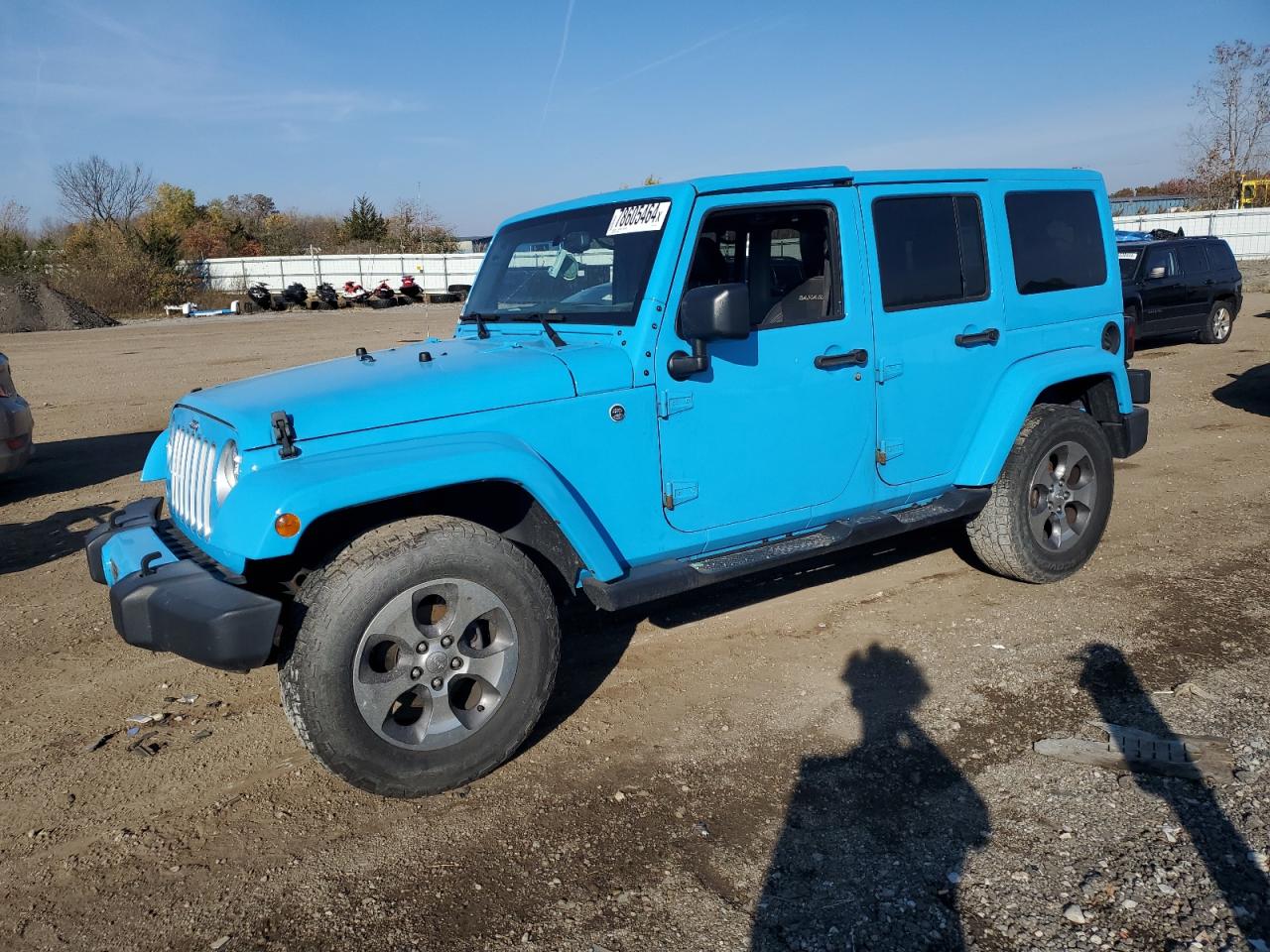 2018 Jeep Wrangler Unlimited Sahara VIN: 1C4BJWEG6JL821389 Lot: 78605464