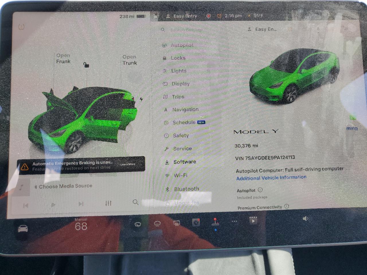 7SAYGDEE9PA124113 2023 Tesla Model Y