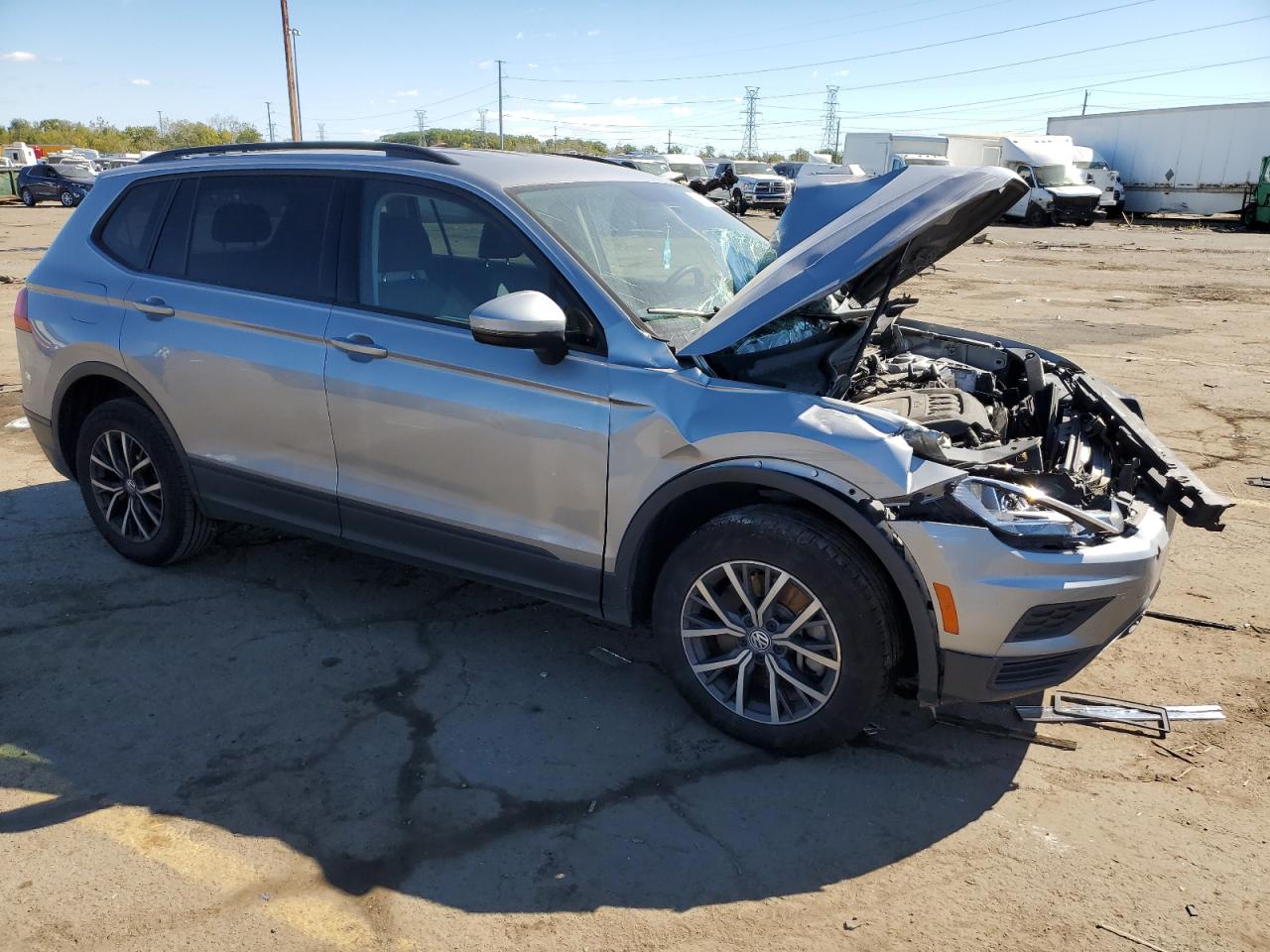 3VV1B7AX9MM140734 2021 Volkswagen Tiguan S