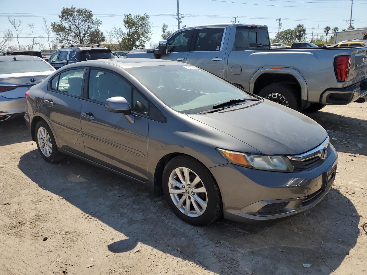 19XFB2F97CE317145 2012 Honda Civic Exl