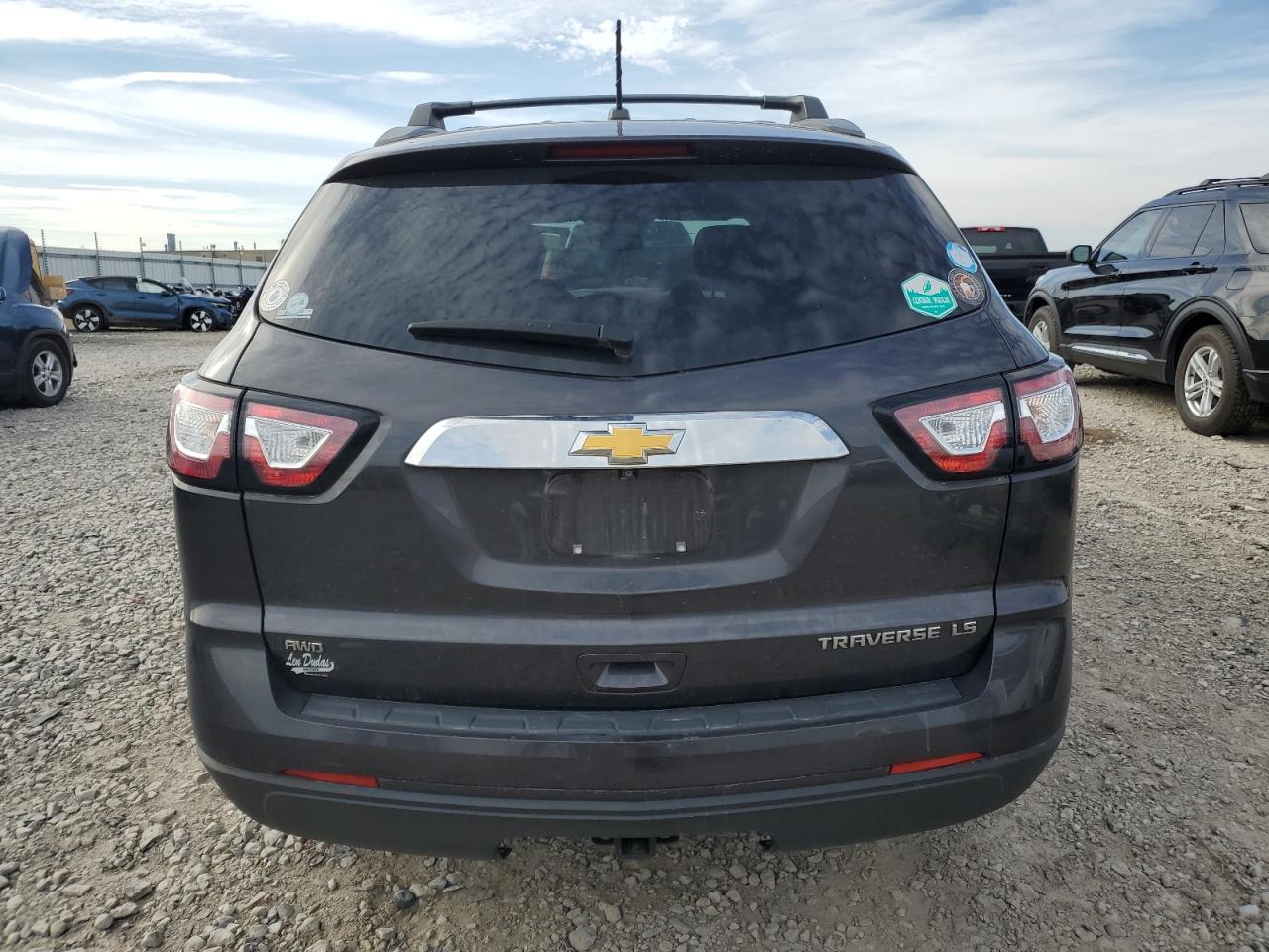 2015 Chevrolet Traverse Ls VIN: 1GNKVFED6FJ124163 Lot: 77944544