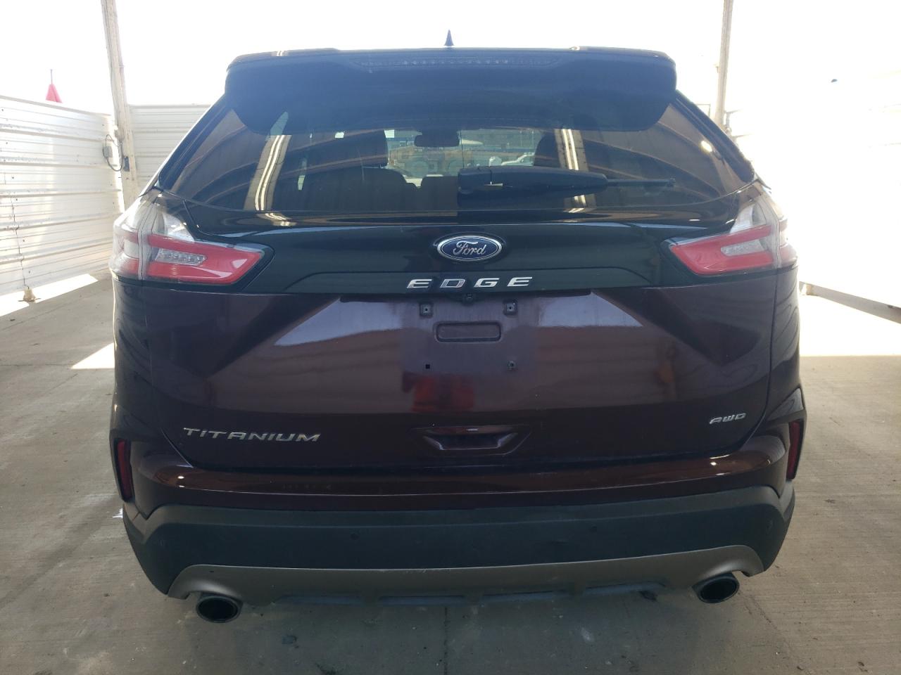 2021 Ford Edge Titanium VIN: 2FMPK4K93MBA27219 Lot: 74488734