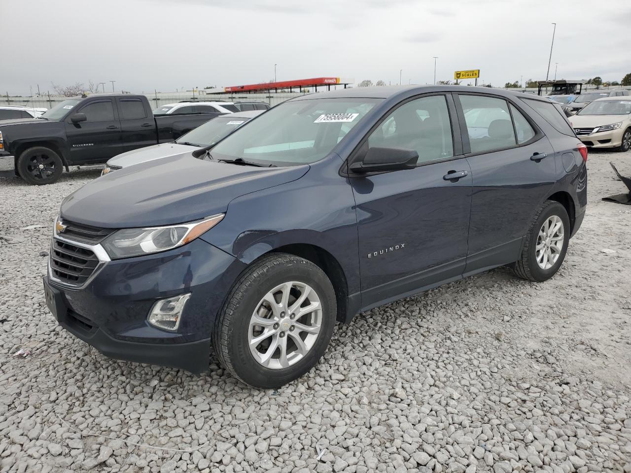 2018 Chevrolet Equinox Ls VIN: 3GNAXHEVXJS507850 Lot: 75958004