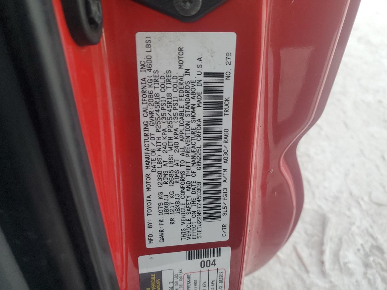 2007 Toyota Tacoma - Image 13