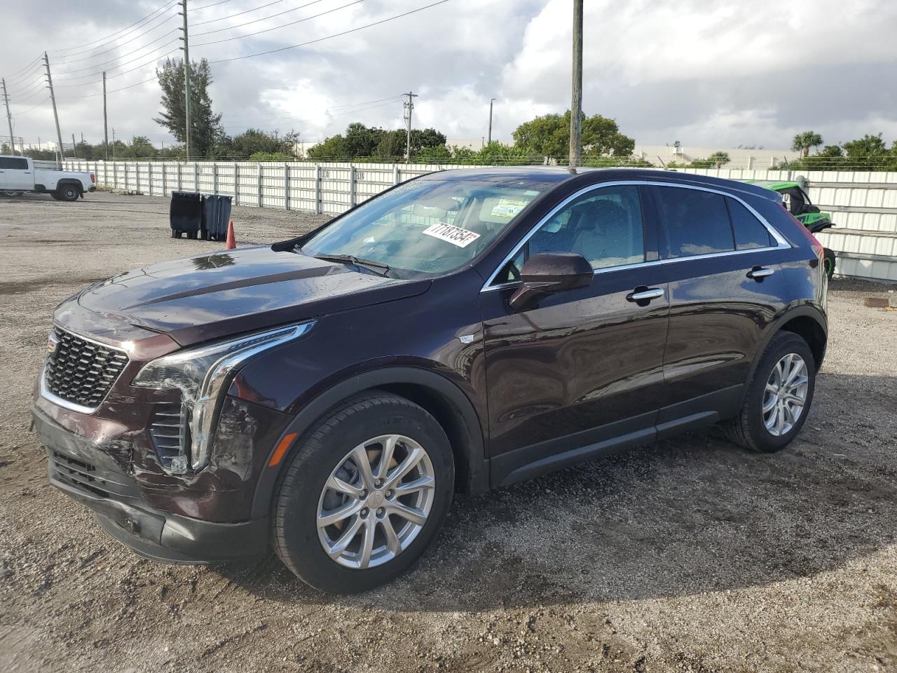 2021 Cadillac Xt4 Luxury VIN: 1GYAZAR44MF074248 Lot: 77187354