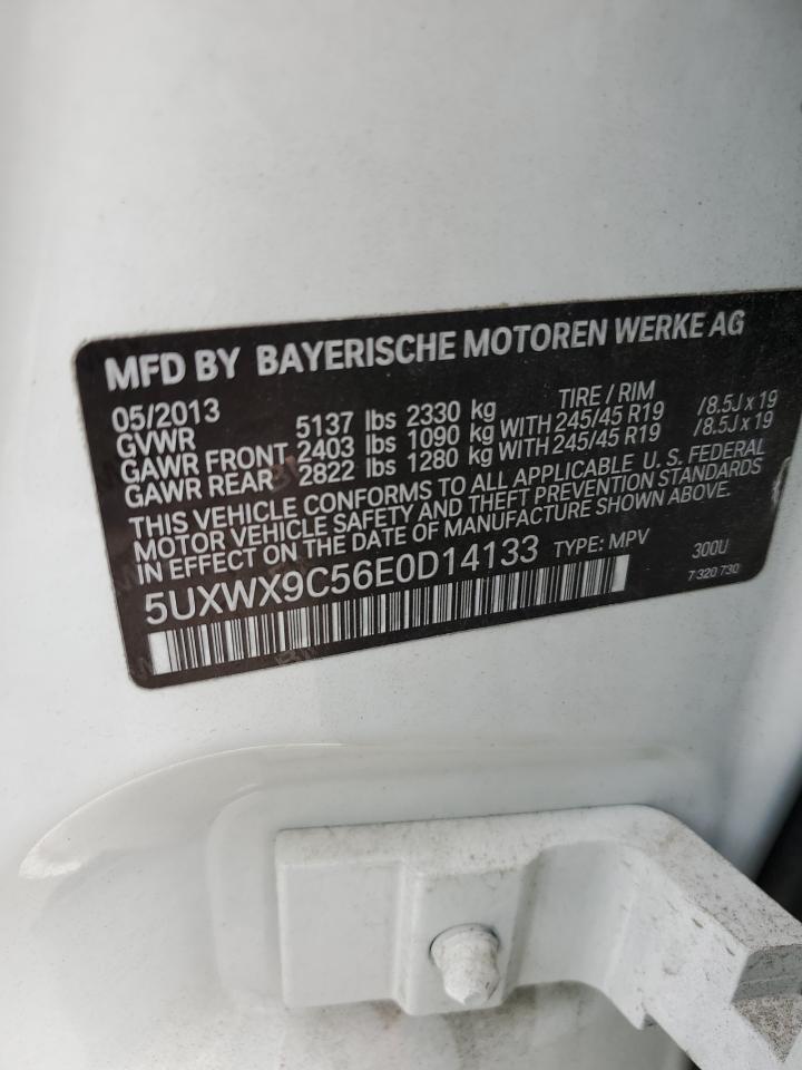 5UXWX9C56E0D14133 2014 BMW X3 xDrive28I