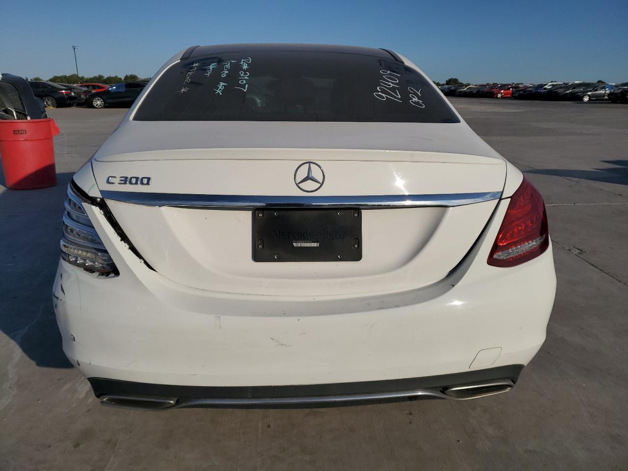 2018 Mercedes-Benz C 300 VIN: 55SWF4JB3JU257266 Lot: 76522914