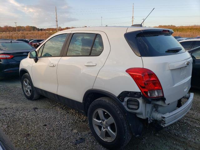  CHEVROLET TRAX 2016 White