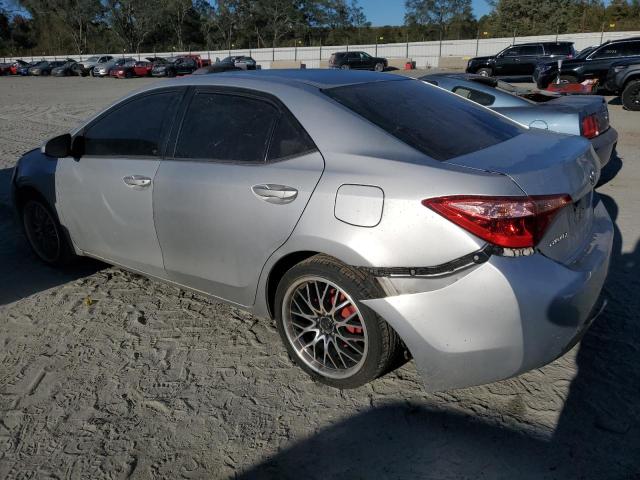 TOYOTA COROLLA 2017 Серебристый