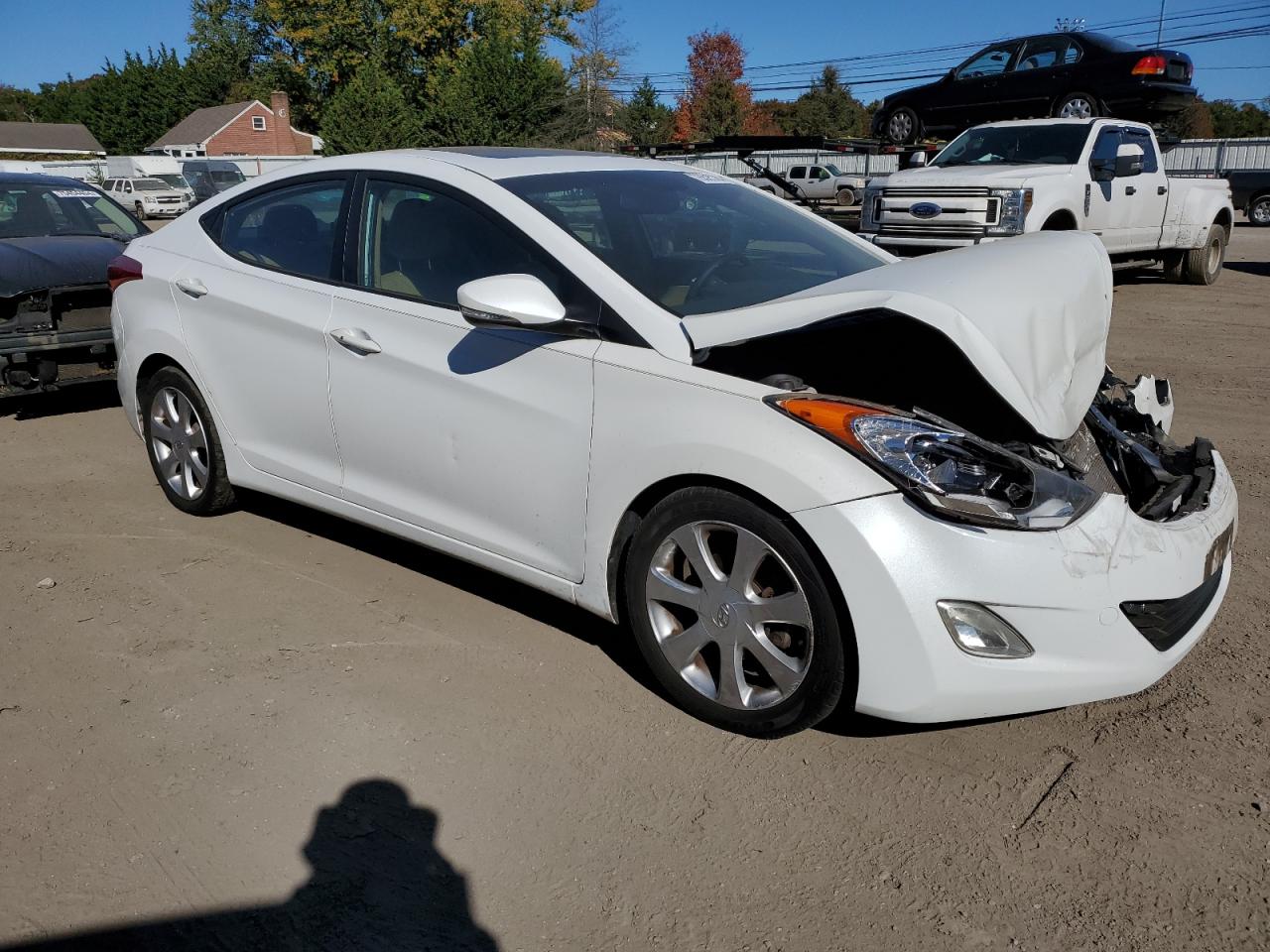 VIN 5NPDH4AE9DH309776 2013 HYUNDAI ELANTRA no.4