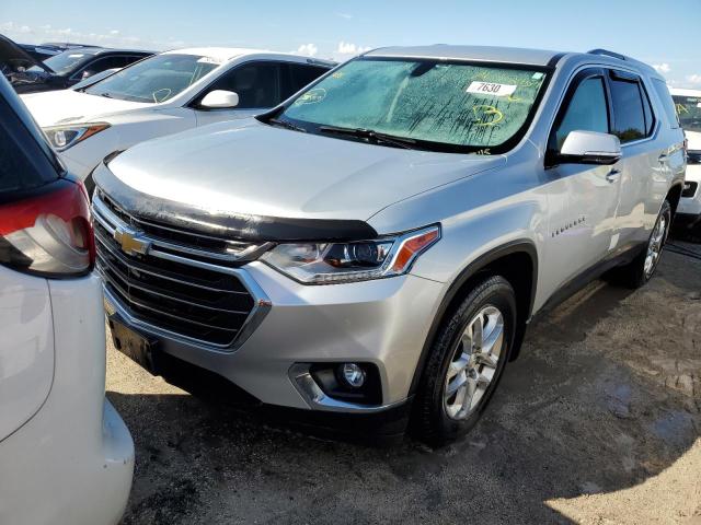  CHEVROLET TRAVERSE 2018 Silver