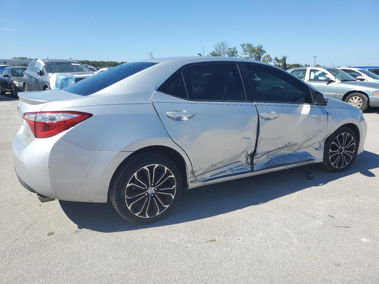 2015 Toyota Corolla L VIN: 2T1BURHE2FC271593 Lot: 77870244