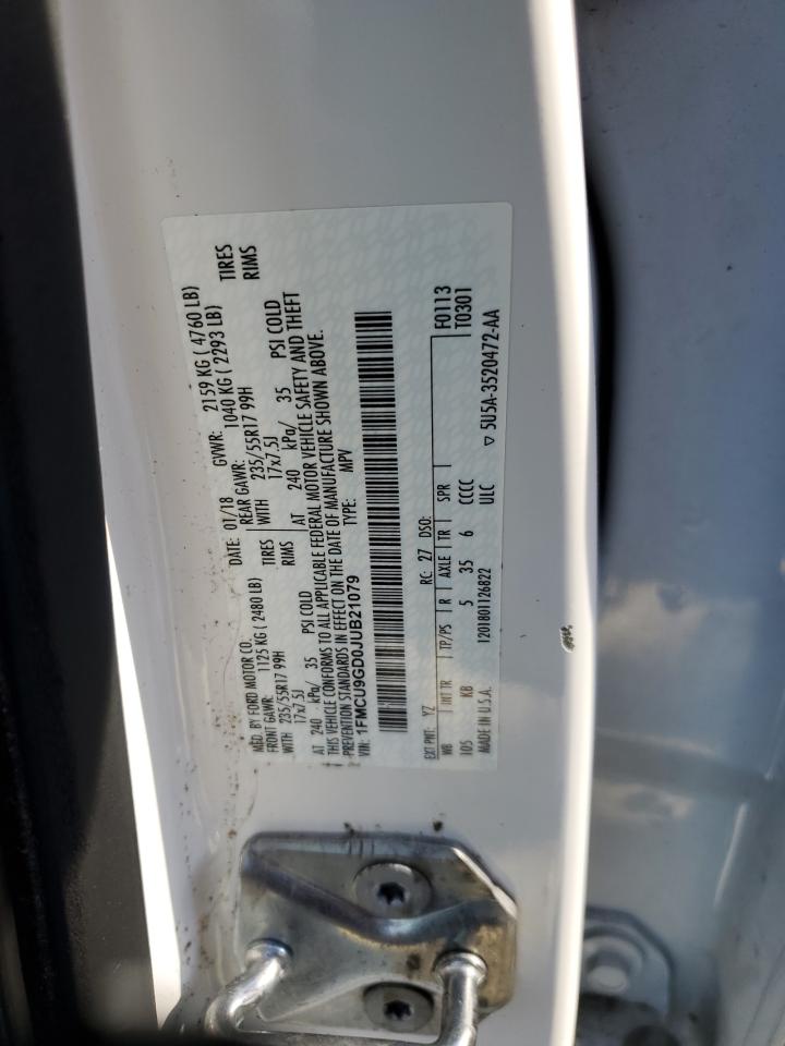 1FMCU9GD0JUB21079 2018 FORD ESCAPE - Image 13