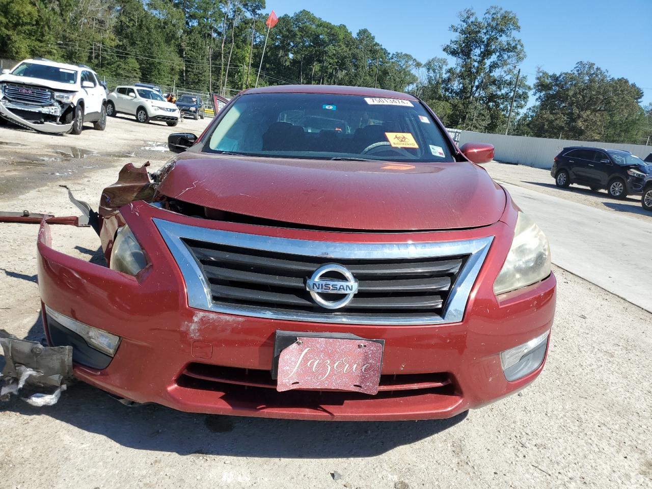 2013 Nissan Altima 2.5 VIN: 1N4AL3AP6DN410678 Lot: 75013474