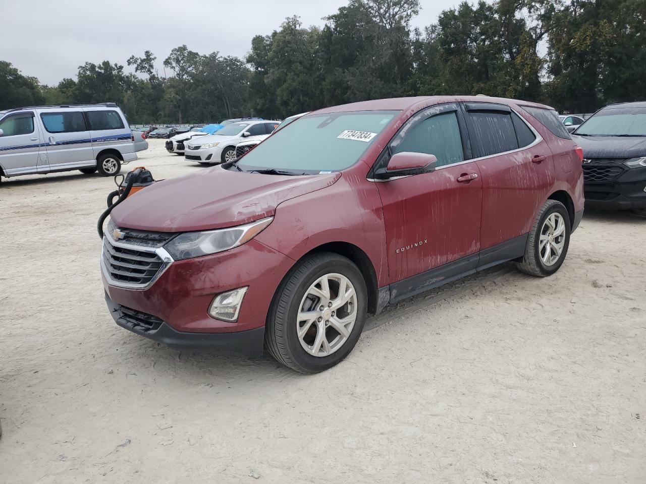 2020 Chevrolet Equinox Lt VIN: 2GNAXKEV2L6277042 Lot: 77347834