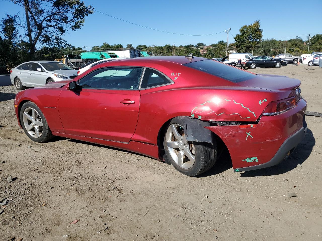 2G1FD1E37F9239530 2015 CHEVROLET CAMARO - Image 2