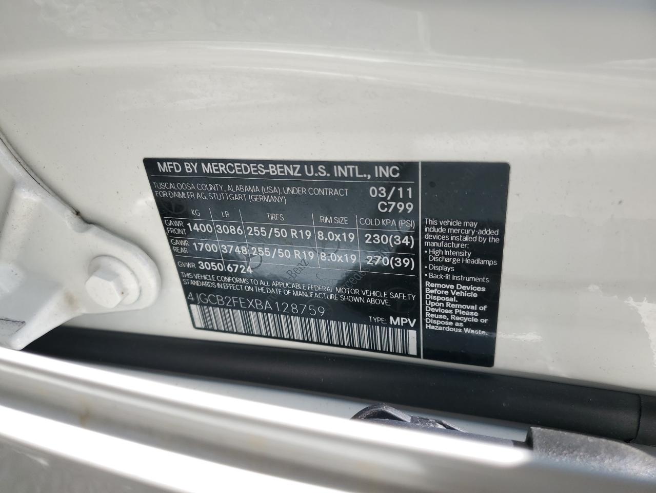 2011 Mercedes-Benz R-klasse - Image 14