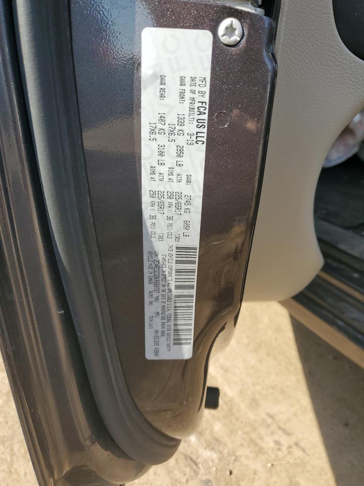 2019 Dodge Grand Caravan Sxt VIN: 2C4RDGCG5KR660797 Lot: 75305034