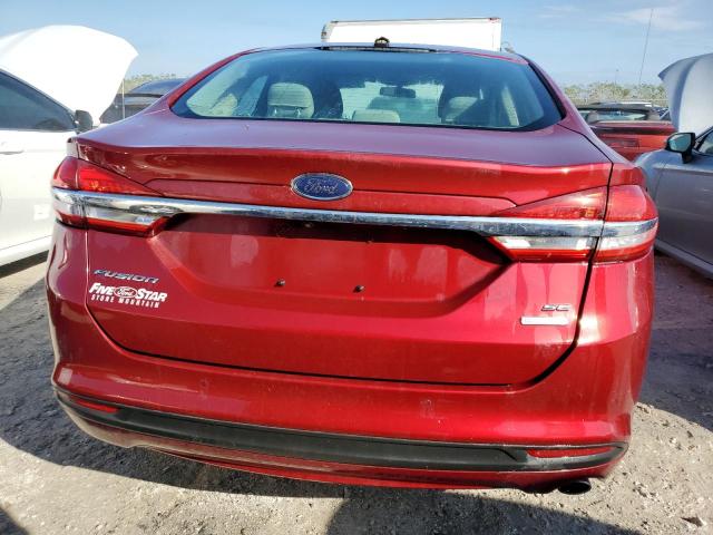  FORD FUSION 2017 Красный